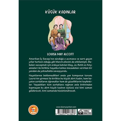 Küçük Kadınlar - Louisa May Alcott - Biom (Çocuk Klasikleri)