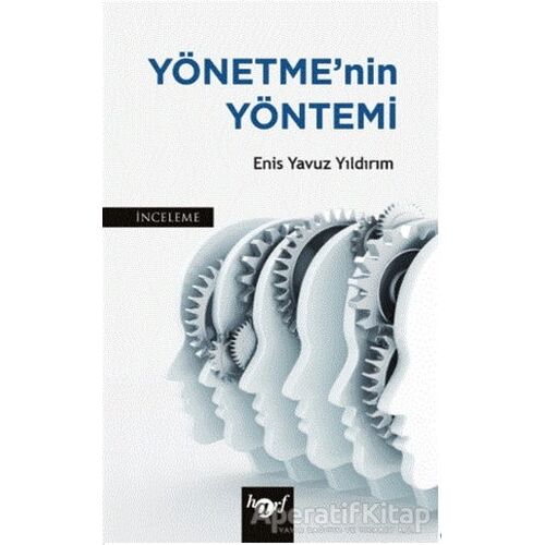 Yönetmenin Yöntemi - Enis Yavuz Yıldırım - Harf Eğitim Yayıncılık