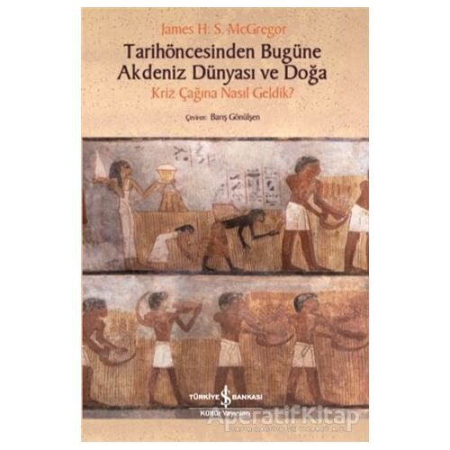 Tarihöncesinden Bugüne Akdeniz Dünyası ve Doğa - James H. S. McGregor - İş Bankası Kültür Yayınları