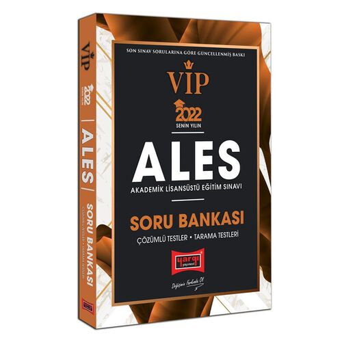 Yargı 2022 ALES VIP Soru Bankası