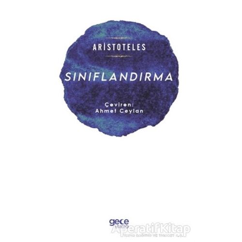 Sınıflandırma - Aristoteles - Gece Kitaplığı