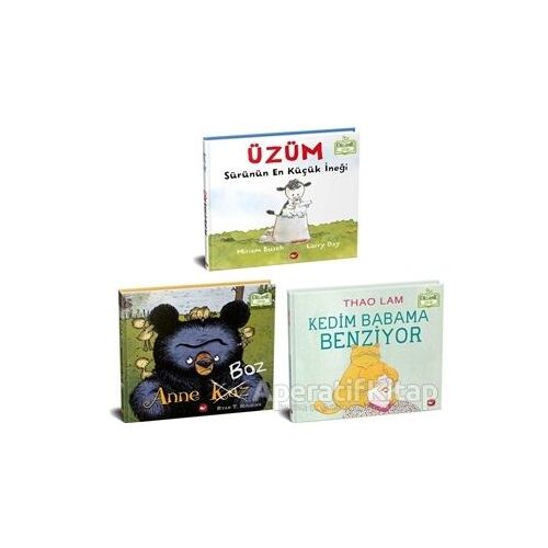 Ailemi Seviyorum Seti - Organik Kitap (3 Kitap Takım) - Ryan Higgins - Beyaz Balina Yayınları
