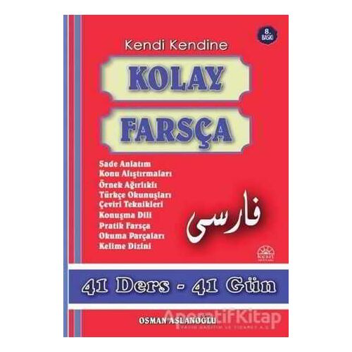 Kendi Kendine Kolay Farsça - Osman Aslanoğlu - Kent Işıkları Yayınları