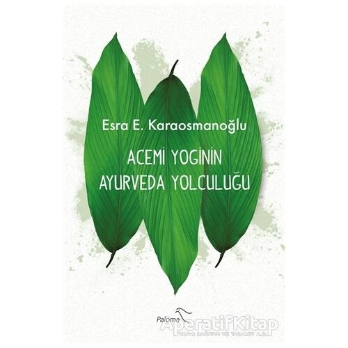 Acemi Yoginin Ayurveda Yolculuğu - Esra E. Karaosmanoğlu - Paloma Yayınevi