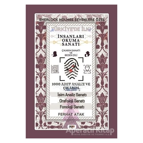 İnsanları Okuma Sanatı - Ferhat Atak - Tilki Kitap