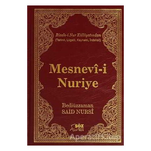 Mesnevi-i Nuriye Ciltli (Çanta Boy) - Bediüzzaman Said-i Nursi - Söz Basım Yayın