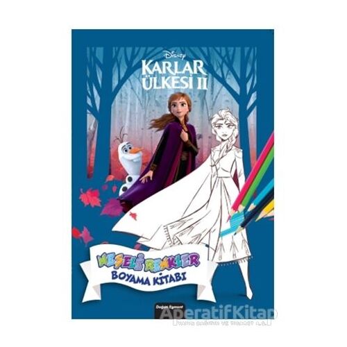 Disney Karlar Ülkesi 2 Neşeli Renkler Boyama Kitabı - Kolektif - Doğan Egmont Yayıncılık