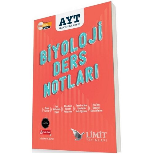 Limit YKS AYT Biyoloji Ders Notları