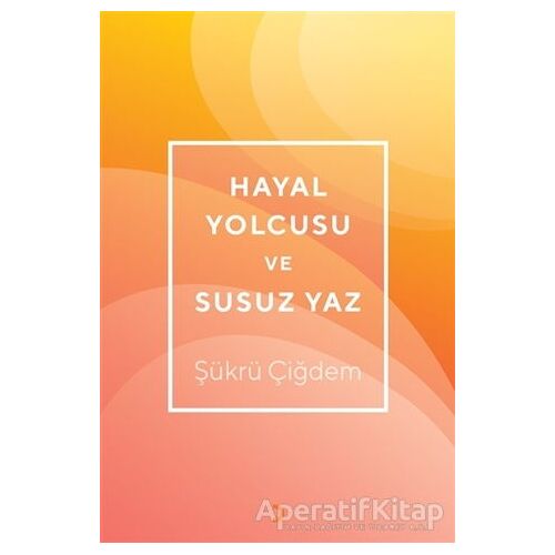 Hayal Yolcusu ve Susuz Yaz - Şükrü Çiğdem - Cinius Yayınları