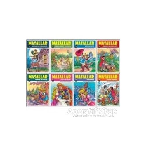 Masallar (8 Kitap) - Necla Ülkü Kuglin - Bilgi Yayınevi