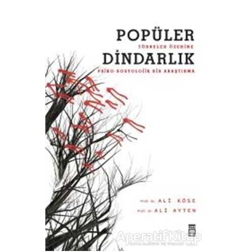 Popüler Dindarlık - Ali Ayten - Timaş Yayınları