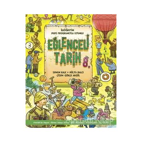 Eğlenceli Tarih 8. Sınıf - Senem Kale - Doğan Egmont Yayıncılık