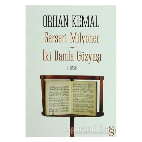 Serseri Milyoner - İki Damla Gözyaşı - Orhan Kemal - Everest Yayınları