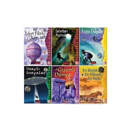 Beyin Fırtınası Turuncu Dizisi (6 Kitap Takım) - Kolektif - Literatür Yayıncılık