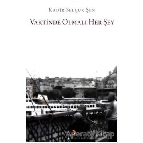 Vaktinde Olmalı Her Şey - Kadir Selçuk Şen - Cinius Yayınları