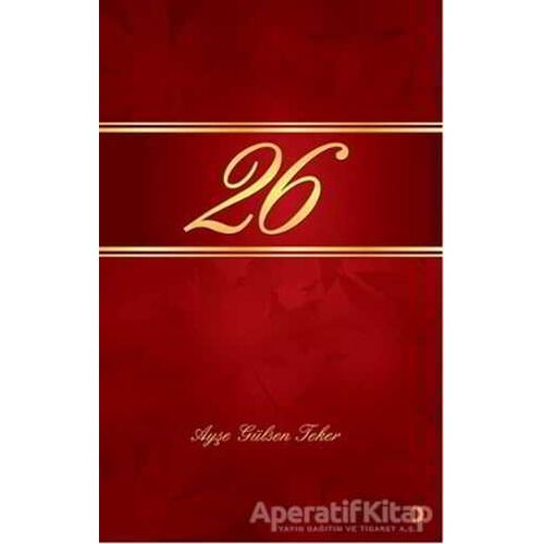 26 - Ayşe Gülsen Teker - Cinius Yayınları