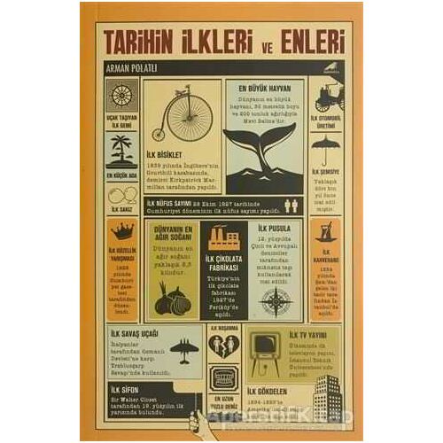 Tarihin İlkleri ve Enleri - Arman Polatlı - Kara Karga Yayınları