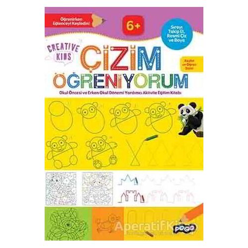 Çizim Öğreniyorum - Kolektif - Pogo Çocuk
