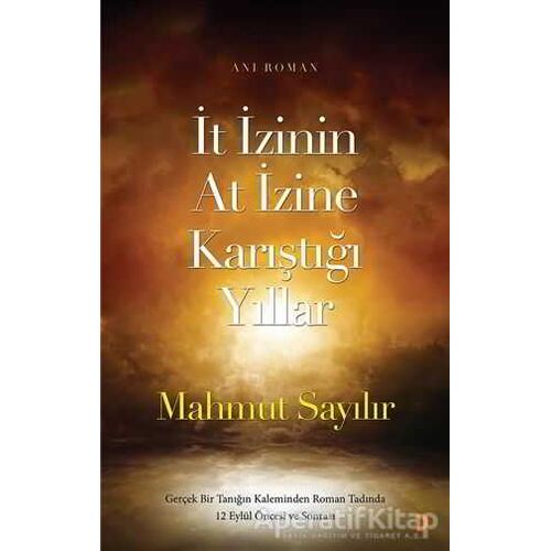 İt İzinin At İzine Karıştığı Yıllar - Mahmut Sayılır - Cinius Yayınları