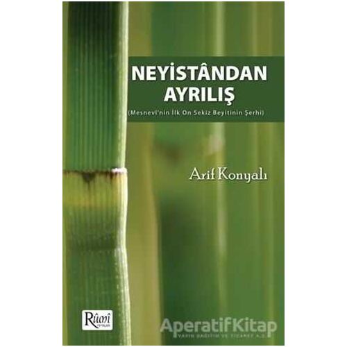 Neyistandan Ayrılış - Arif Konyalı - Rumi Yayınları