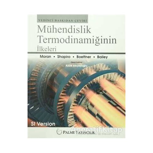 Mühendislik Termodinamiğinin İlkeleri - Daisie D. Boettner - Palme Yayıncılık