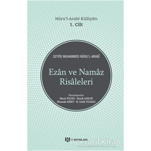 Nurul Arabi Külliyatı 1. Cilt - Seyyid Muhammed Nurul-Arabi - H Yayınları