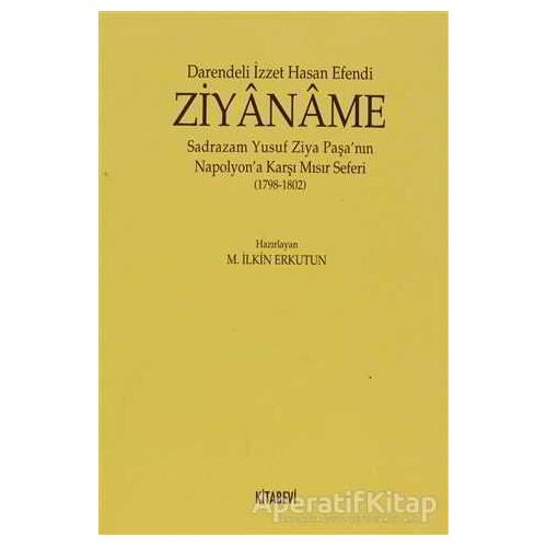 Ziyaname - Darendeli İzzet Hasan Efendi - Kitabevi Yayınları