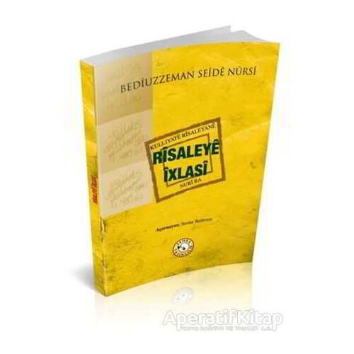 Risaleya İxlasi - Bediüzzaman Said Nursi - Zehra Yayıncılık