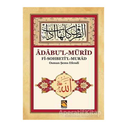 Adabul-Mürid - Kolektif - Buhara Yayınları