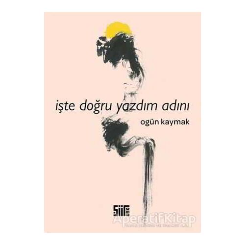 İşte Doğru Yazdım Adını - Ogün Kaymak - Şiirden Yayıncılık