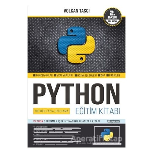 Python Eğitim Kitabı - Volkan Taşçı - Dikeyeksen Yayın Dağıtım