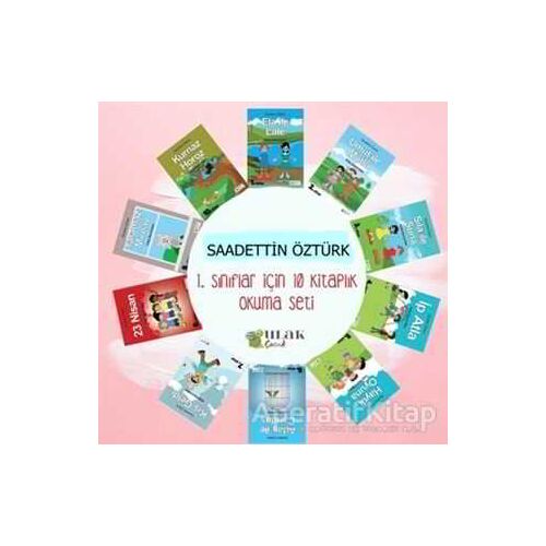 1. Sınıflar İçin Okuma Seti (10 Kitap Takım) - Saadettin Öztürk - Ulak Yayıncılık