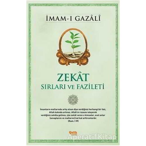 Zekat - İmam-ı Gazali - Çelik Yayınevi