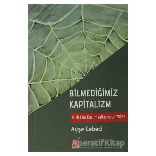 Bilmediğimiz Kapitalizm - Ayşe Cebeci - Sosyal Araştırmalar Vakfı