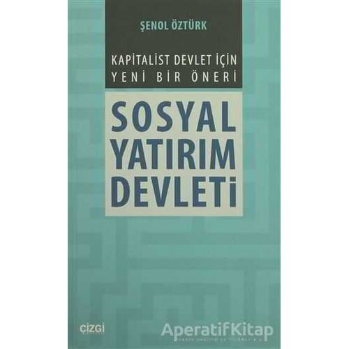 Sosyal Yatırım Devleti - Şenol Öztürk - Çizgi Kitabevi Yayınları