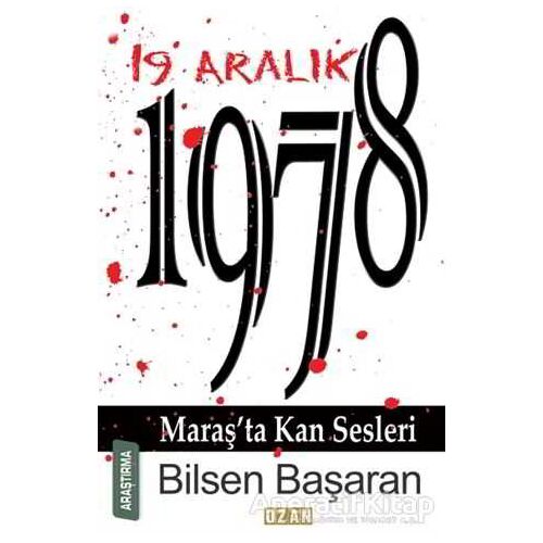 19 Aralık 1978 - Bilsen Başaran - Ozan Yayıncılık