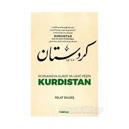 Rojnameya Kurdi Ya Heri Peşin Kurdıstan - Felat Dılgeş - Nubihar Yayınları
