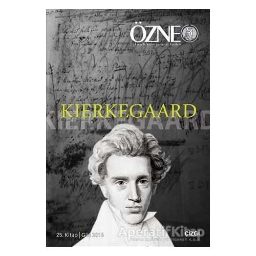 Özne 25. Kitap - Kierkegaard - Kolektif - Çizgi Kitabevi Yayınları
