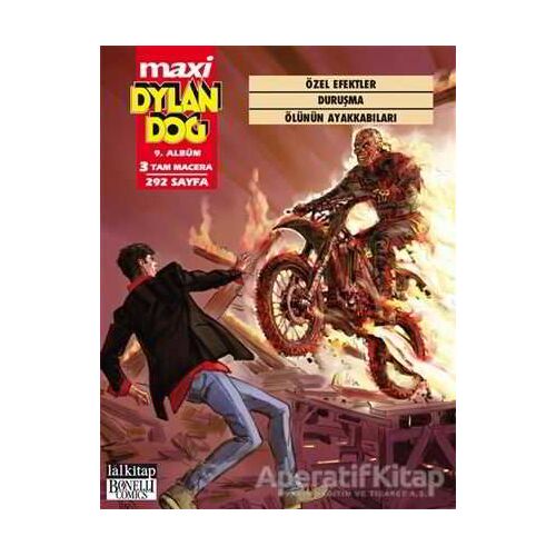 Dylan Dog Maxi Albüm 9 - Özel Efektler / Duruşma / Ölünün Ayakkabıları