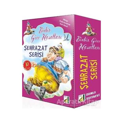 Şehrazat Serisi - Binbir Gece Masalları (10 Kitap) - Sara Gürbüz Özeren - Damla Yayınevi