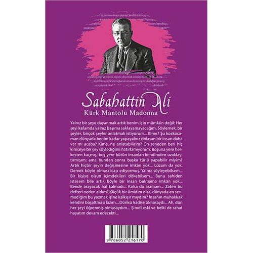 Kürk Mantolu Madonna - Sabahattin Ali - Aperatif Kitap