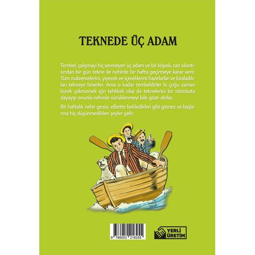 Teknede Üç Adam - Jerome K. Jerome - Aperatif Kitap Yayınları