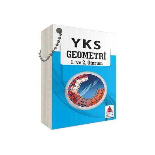 YKS Geometri 1.ve 2.Oturum Kartları - Tuncay Birinci - Delta Kültür Yayınevi