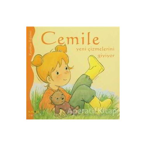 Cemile Yeni Çizmelerini Giyiyor - Aline de Petingy - Kaknüs Yayınları