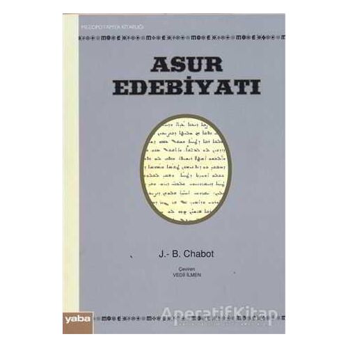 Asur Edebiyatı - J. B. Chabot - Yaba Yayınları