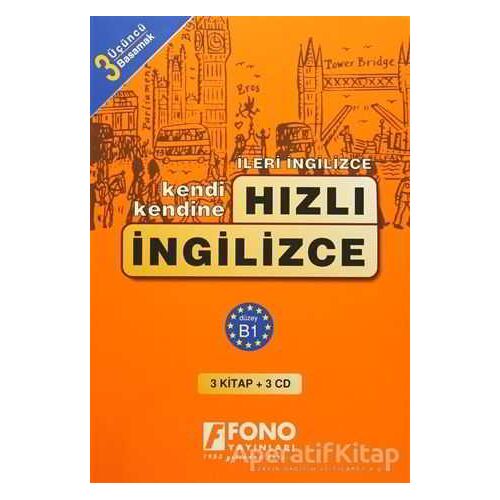 Hızlı İngilizce 3. Basamak (3 kitap + 3 CD) - Bahire Şerif - Fono Yayınları