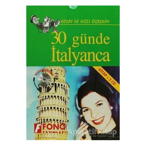 30 Günde İtalyanca (Seslendirmeli) - Kolektif - Fono Yayınları