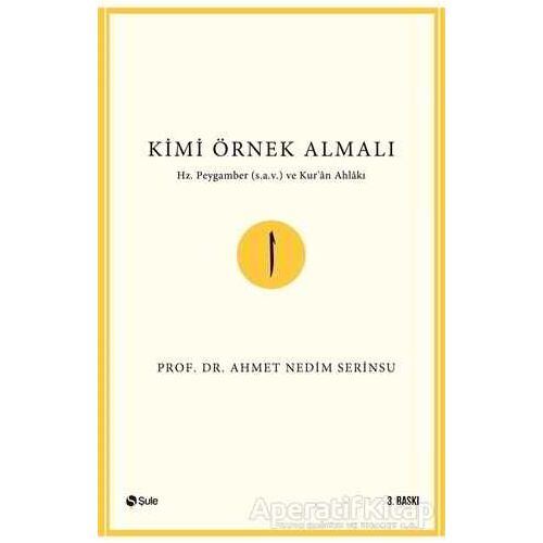 Kimi Örnek Almalı? - Ahmet Nedim Serinsu - Şule Yayınları