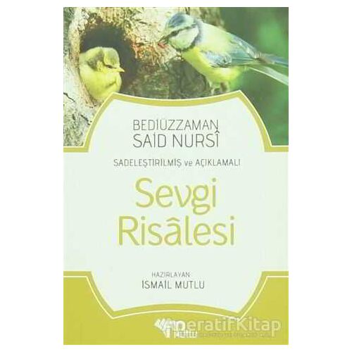 Sevgi Risalesi - Bediüzzaman Said Nursi - Mutlu Yayınevi