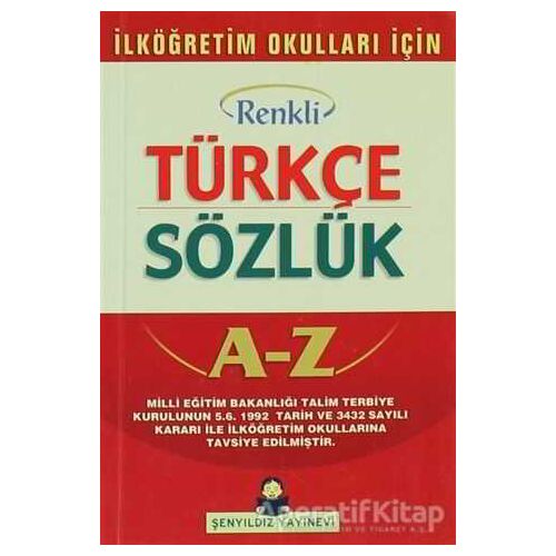 Türkçe Sözlük A-Z - Kolektif - Şenyıldız Yayınevi